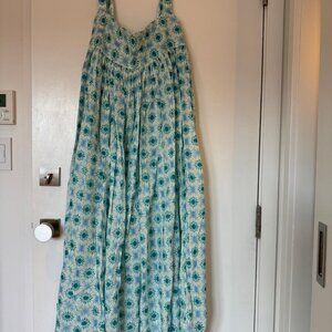 Bellerose Parma Dress Aqua/Green